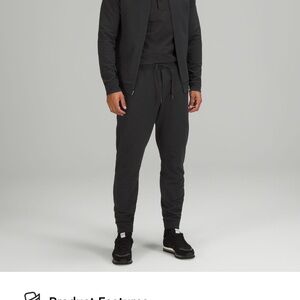 Lululemon MENS City Swear Jogger Tall MEDIUM black